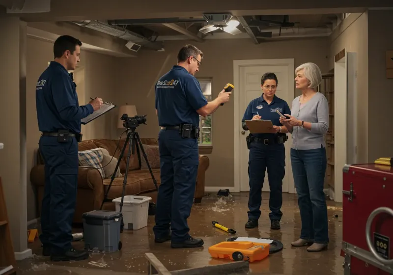 Water Damage Assessment and Insurance Documentation process in Ettrick, VA