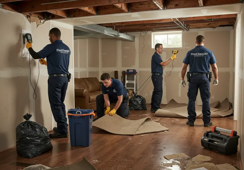 Flood DamageMaterial Assessment and Debris Removal process in Ettrick, VA