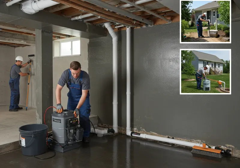 Basement Waterproofing and Flood Prevention process in Ettrick, VA